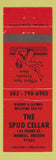 Matchbook Cover - Spud Cellar Merrill OR girlie