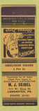 Matchbook Cover - MJ Seibel Tobacco Cigars Smeltzer Lancaster PA
