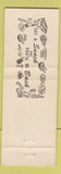 Matchbook Cover - Half Dollar Sandwich Shop Hughesville PA pizza WEAR