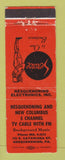 Matchbook Cover - Nesquehoning PA TV Cable