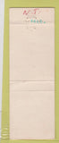 Matchbook Cover - Nesquehoning PA TV Cable