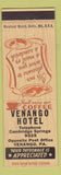 Matchbook Cover - Venango Hotel PA rooster