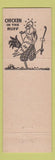 Matchbook Cover - Venango Hotel PA rooster