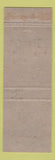 Matchbook Cover - Bloom's Hotel Harrisburg PA