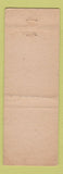 Matchbook Cover - Tropical Palm Court Fort Myers FL