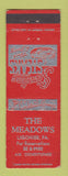 Matchbook Cover - The Meadows Ligonier PA
