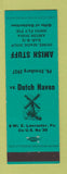 Matchbook Cover - Amish Stuff BBQ Lancaster PA Ye Dutch Haven
