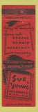 Matchbook Cover - Sue Young Chinese Food Miami FL