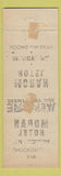 Matchbook Cover - Moran Hotel Muncy PA