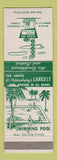 Matchbook Cover - Plaza Inn Motel ST Petersburg FL