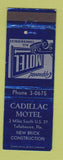 Matchbook Cover - Cadillac Motel Tallahassee FL