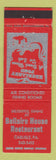 Matchbook Cover - Bellaire House Restaurant Carlisle PA