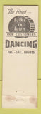 Matchbook Cover - Brookside Cafe Ludlow MA