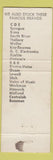 Matchbook Cover - Modern Electronics Baltimore MD Sylvania Parts Tubes