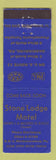 Matchbook Cover - Stone Lodge Motel Mechanicsburg PA