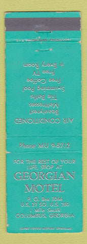 Matchbook Cover - Georgian Motel Columbus GA