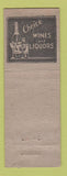 Matchbook Cover - New Deal Grille Altoona PA WORN
