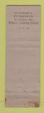 Matchbook Cover - Weber's Beauty Shoppe Harrisburg PA girlie WEAR