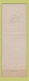 Matchbook Cover - Walton Hotel Lounge Altoona PA shuffleboard teal