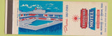 Matchbook Cover - Tropicana Inn Motel Denton TX