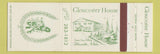 Matchbook Cover - Gloucester House MA