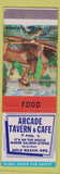 Matchbook Cover - Arcade Tavern Cafe Gold Beach OR billiards