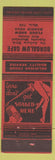 Matchbook Cover - Bungalow Cafe Sacramento CA girlie