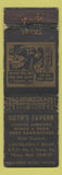 Matchbook Cover - Ruth's Tavern Irwin PA WORN girlie
