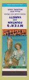 Matchbook Cover - Myer's Fountain Variety Williams CA girlie