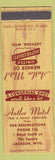 Matchbook Cover - Antler Motel Jackson WY