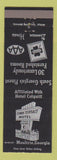 Matchbook Cover - Town Terrace Motel Moultrie GA