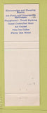 Matchbook Cover - Shamrock Motel Grand Junction Colorado