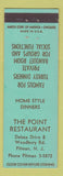 Matchbook Cover - Point Restaurant Pitman NJ