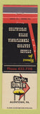 Matchbook Cover - City VU Diner Allentown PA