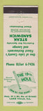 Matchbook Cover - 19th Hole Lake Villa IL restaurant