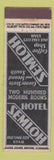 Matchbook Cover - Hotel Semlon Salt Lake City UT
