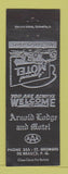 Matchbook Cover - Arnold Lodge Motel De Beauce QC