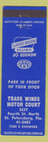 Matchbook Cover - Trade Winds Motor Court St Petersburg FL