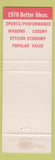 Matchbook Cover - 1970 Ford BJ Maurer Boswell PA