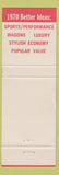 Matchbook Cover - 1970 Ford Pete Pterson Spring Grove PA WEAR