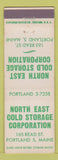 Matchbook Cover - North East Cold Storage Portland ME