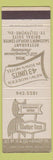 Matchbook Cover - Wedgwood Arms Motor Inn Bangor ME