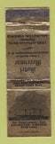 Matchbook Cover - Motel Merrimar Arlington VA WEAR