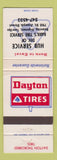 Matchbook Cover - Daytona Tires Baril's Service  Canada