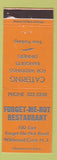 Matchbook Cover - Forget Me Not Restaurant Wildwood Crest NJ
