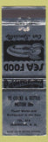 Matchbook Cover - Ye Cocke and Kettle Motor Inn Seabrook NH