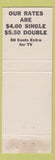 Matchbook Cover - Columbus Motel TX