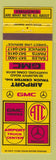 Matchbook Cover - GMC Mercedes Hartford CT Truck Central