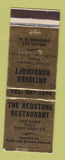 Matchbook Cover - Redstone Restaurant Chester NH WEAR