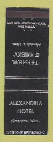 Matchbook Cover - Alexandria Hotel MN